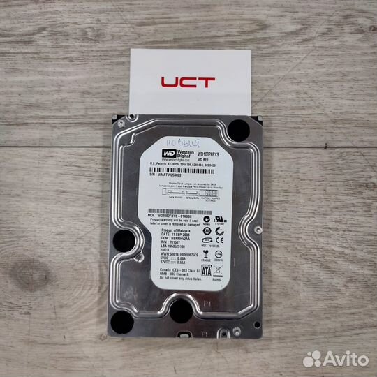 Жесткий диск WD WD1002fbys 1TB
