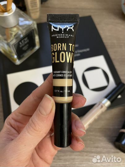 Крем тональный, консилер Nyx