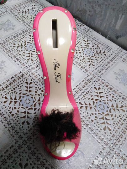 Коллекционная Туфелька копилка декор фен-шуй