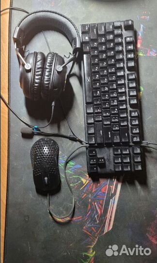 Продам гарнитуру, мышь, клавиатуру