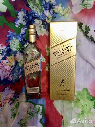 Бутылка из-под виски Джонни Уокер Голд Лейбл 0,7л