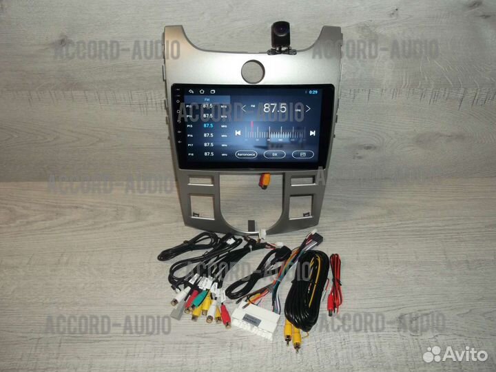 Магнитола 2DIN Kia Cerato Android с камерой GPS