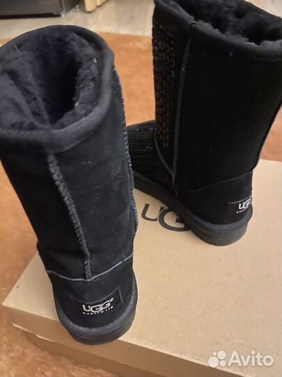 Угги новые натуральные полностью, высокие