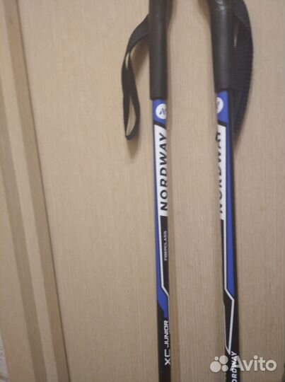 Беговые лыжи, комплект, лыжи 170, палки 120