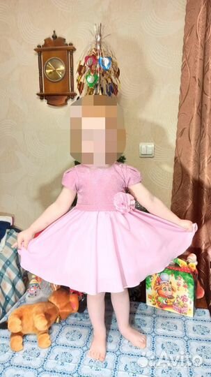 Нарядное платье для девочки 1 год
