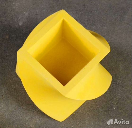 Силиконовая форма Башня кашпо органайзер гипс