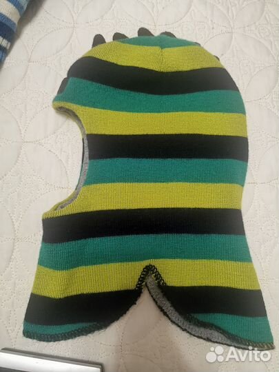 Шапка шлем для мальчика 48,50,52