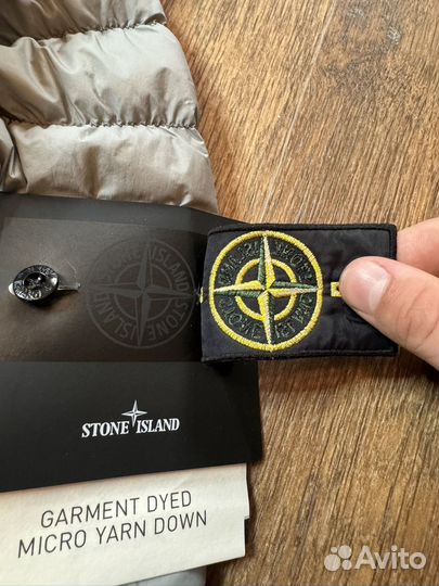 Пуховик Stone Island оригинальный