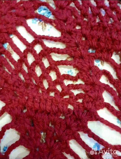 Шаль шерсть