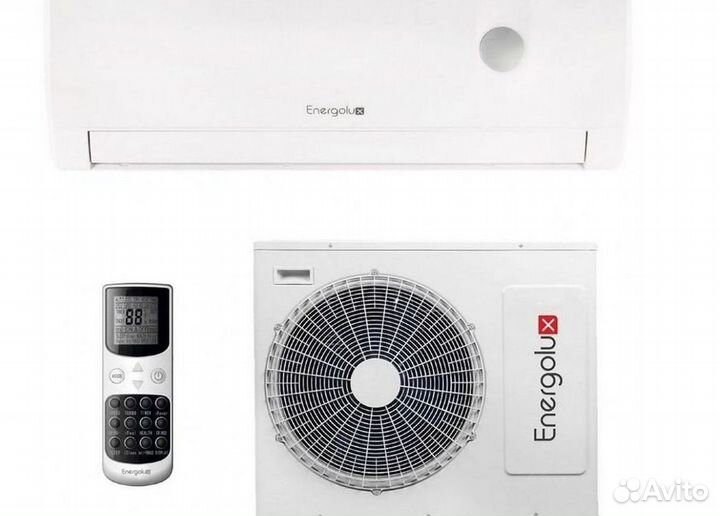 Сплит система с установкой