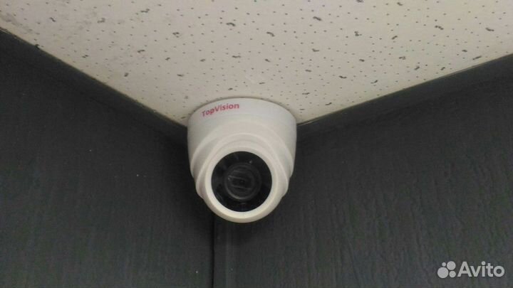 Видеонаблюдение. Комплект для офиса на HD 6 камер