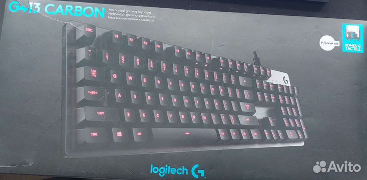 Игровая клавиатура Logitech G413 carbon