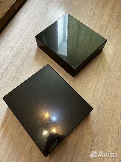 Гранит Чёрный для акустических систем подставки