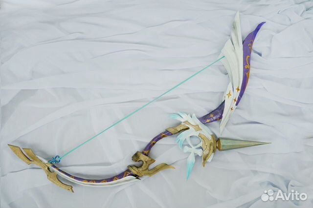 Лук Амоса из Genshin Impact, 3D-печать