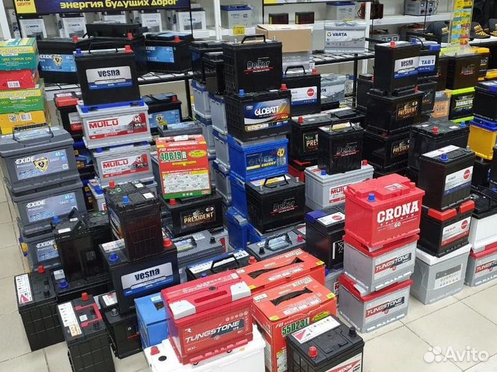 Аккумулятор 6-ст 65 Аком на solaris