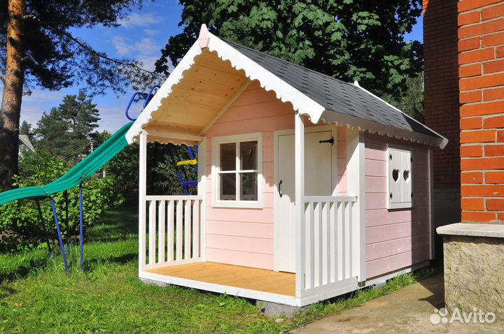 Детский игровой домик уличный
