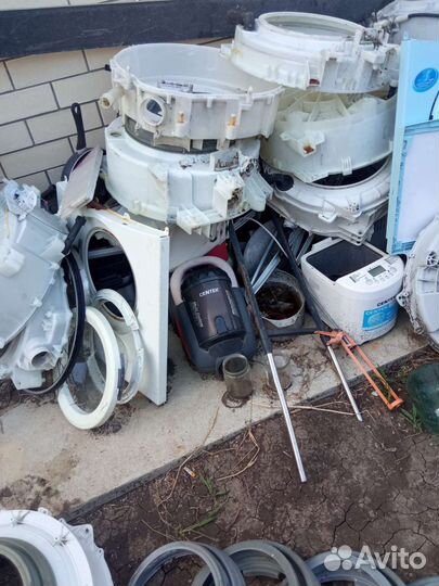 Манжет и полубаки стиральной машины