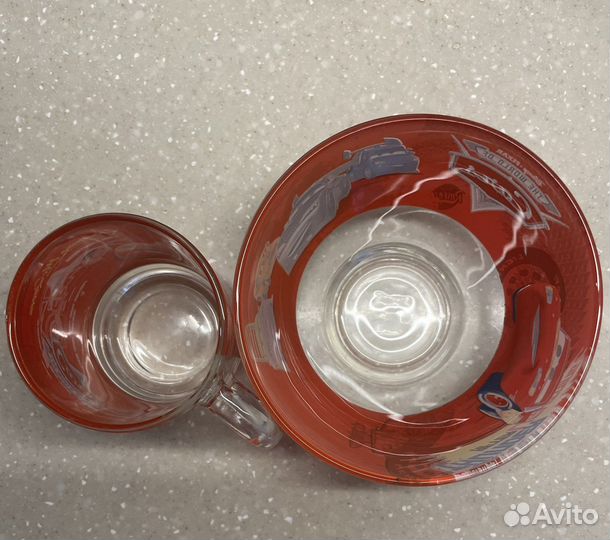 Набор детской посуды Тачки Люминарк