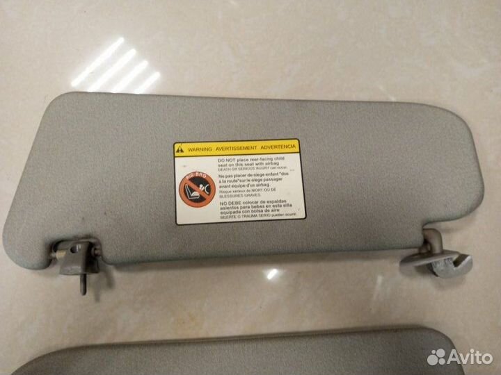 Козырек солнцезащитный Chevrolet Aveo T250 B12D1