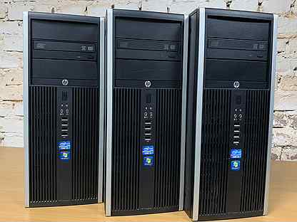 Офисные компьютеры HP Compaq, i3-2100, i5-2400