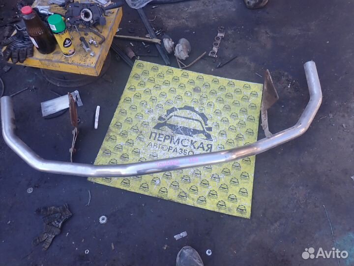 Защита бампера труба VW Touareg 2002-2010