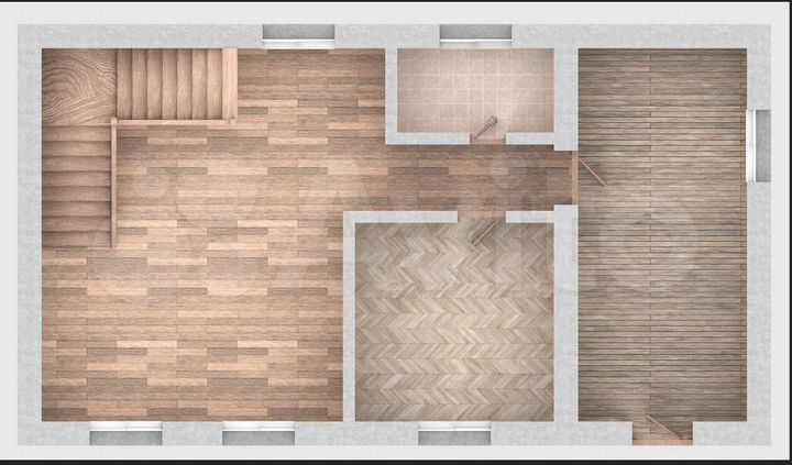 Коттедж 140 м² на участке 7 сот.