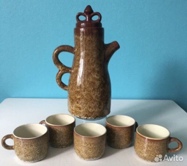 Набор для кофе, керамика