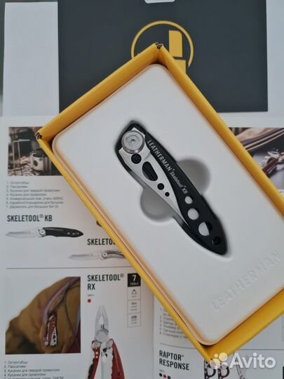 Мультитул Нож Leatherman Skeletool Kb 832385 новый