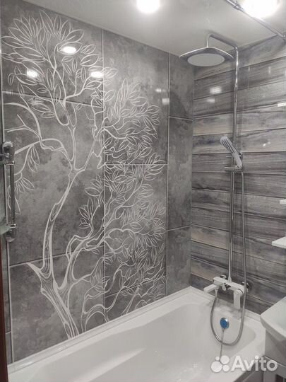 Ремонт ванной /отделка под ключ санузла. Плиточник