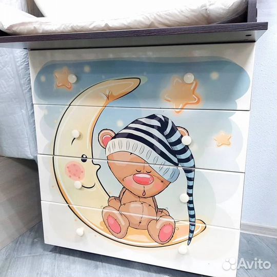 Комод детский с пеленальным столиком