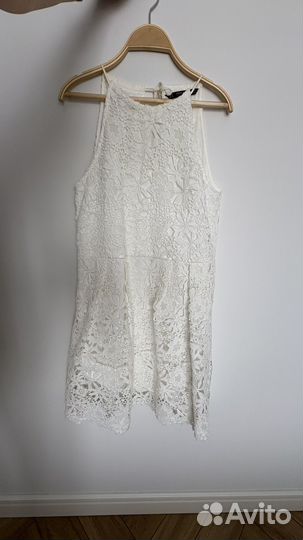 Ажурное платье zara s