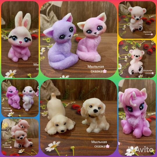 Мыло зверята ароматные