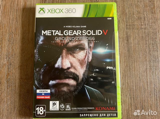 Игра Metal Gear Solid V Ground Zeroes (XBox 360)