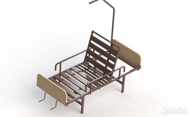 Медицинская кровать для лежачих