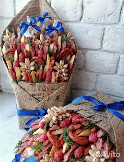 Съедобные букеты для мужчин. Мужской подарок