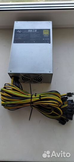 Блок питания для ригов видеокарт. BTC1800W