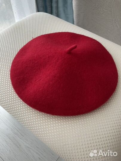 Красный берет на ог 54-56