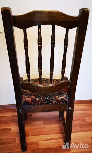 Стул деревянный дерево тёмное