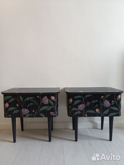 Тумбочка ГДР винтаж редизайн