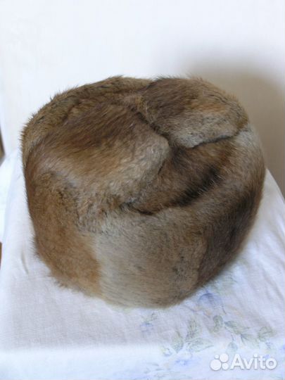 Шапка мужская из нутрии. Размер 59-60