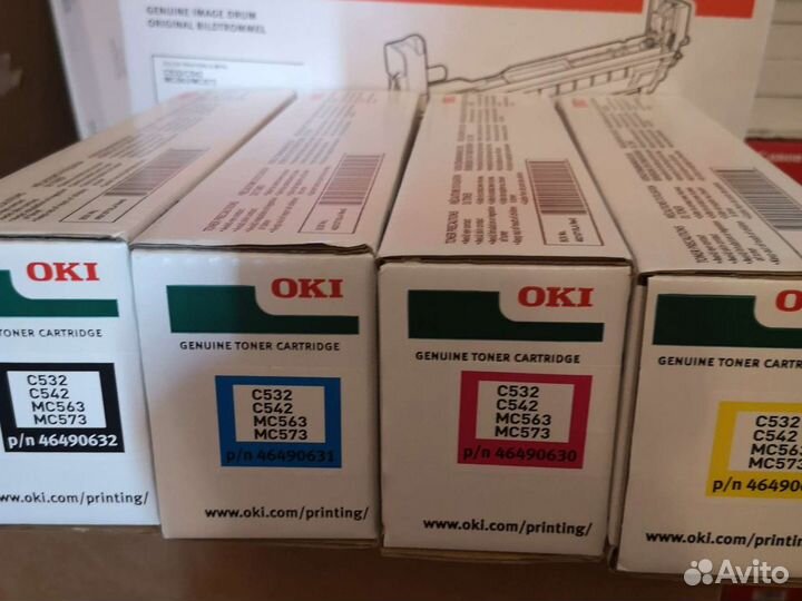 Картриджи oki 46490629
