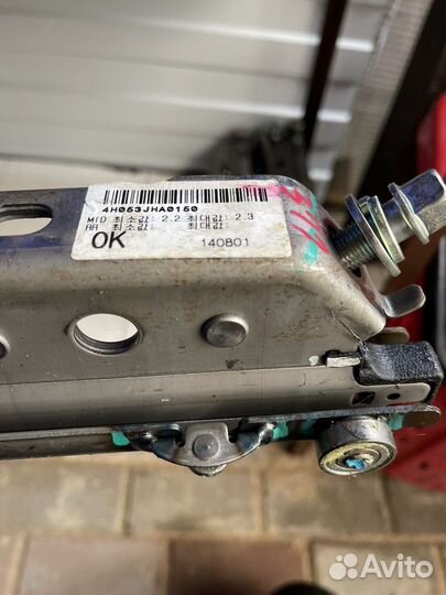 Хундай гранд старекс, салазки 2/3 ряд