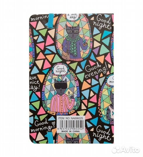 Блокнот мал. Богемные коты (твердая обложка) A2115450