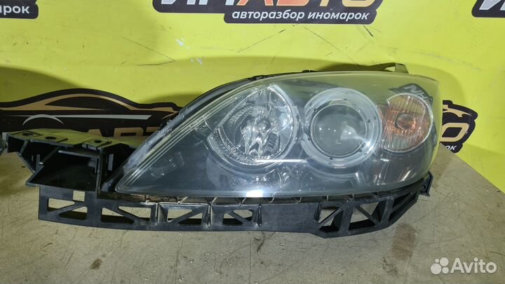 Фара mazda 3 bk хэтчбек