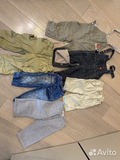 Вещи пакетом на мальчика 74 80 86