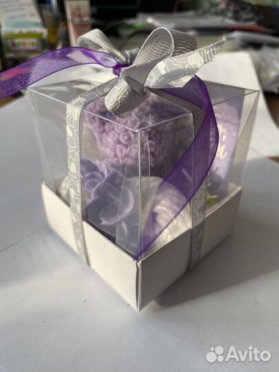 Мыло подарочное «Мишка из роз»