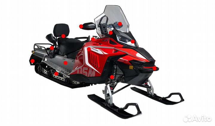 Снегоход OSM SM1000