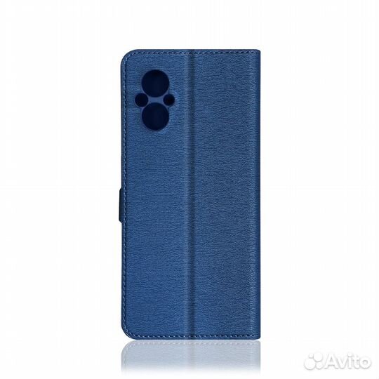 Чехол с флипом для Poco M5 DF (blue)