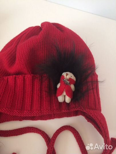 Зимняя шапка и шарф