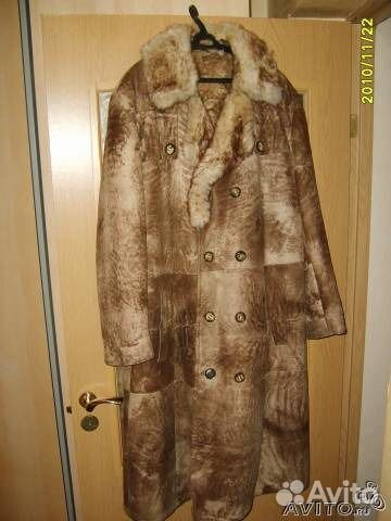 Мужская дубленка из ламы